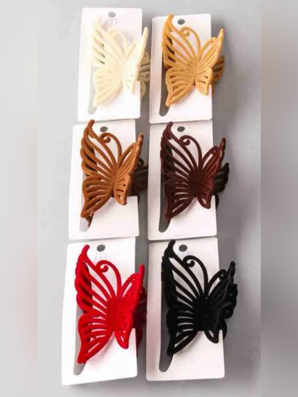 A540. Multiple Color Butterfly Hair Clip - Women Accessories